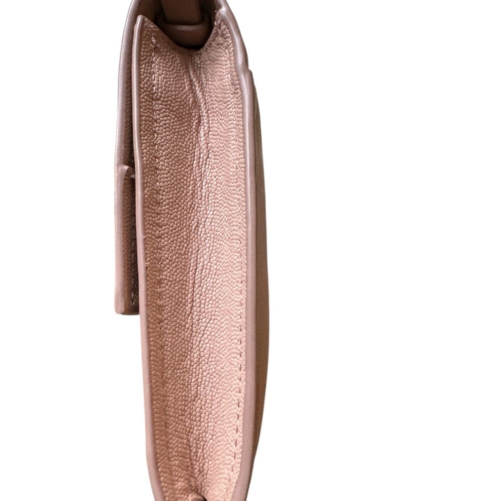 π Rebecca Minkoff Sofia Blush Leather Crossbody Clutch Convertible Chain Bag - Picture 9 of 11